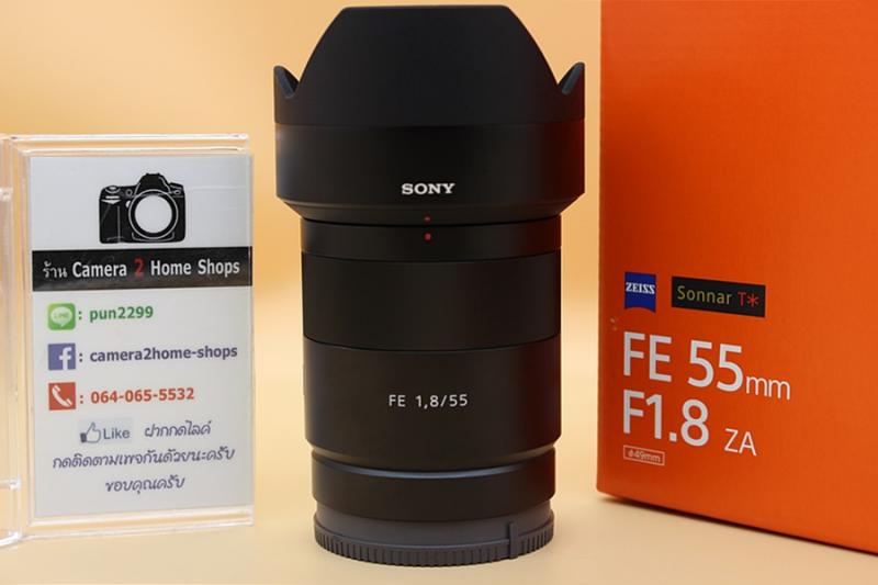 ขาย LENS Sony Sonnar T* FE 55mm f/1.8 ZA ของใหม่ ประกันศูนย์ 1ปี อุปกรณ์ครบกล่อง   อุปกรณ์และรายละเอียดของสินค้า 1.Lens Sony Sonnar T* FE 55mm f/1.8 ZA 2.ใ