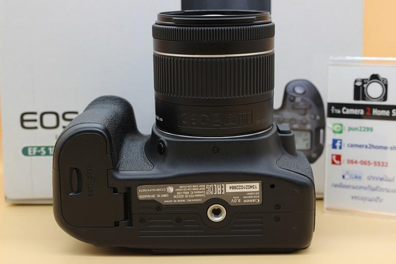 ขาย  Canon EOS 80D + Lens 18-55mm IS STM สภาพสวย  เมนูภาษาไทย อดีตประกันร้าน ชัตเตอร์ 4,5xxรูป จอทัชสกีน มีWIFIในตัว จอติดฟิล์มแล้ว  อุปกรณ์ครบกล่อง   อุปก