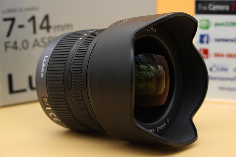 ขาย Lens Panasonic LUMIX G Vario 7-14mm F4.0 ASPH สภาพสวย ไร้ฝ้า รา  อดีตประกันศูนย์ ตัวหนังสือคมชัด อุปกรณ์ครบกล่อง  อุปกรณ์และรายละเอียดของสินค้า 1.Lens 