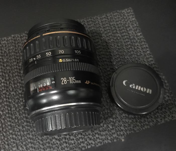 เลนส์Canon EFS 18-55mm 3.5-5.6 usm , Canon 28-105mm F3.5-4.5 usm