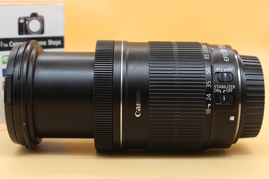 ขาย Lens Canon EF-S 18-135mm IS สภาพสวย อดีตประกันร้าน ไร้ฝ้า รา ตัวหนังสือคมชัด ยางแน่น  อุปกรณ์และรายละเอียดของสินค้า 1.Lens Canon EF-S 18-135 mm f/3.5-5