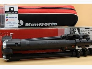 ขาย ขาตั้งกล้อง Manfrotto (MKBFRA4-BH) Be Free Aluminium Travel Tripod With Ball Head สภาพพร้อมใช้งาน น้ำหนักเบา พกพาสะดวก อุปกรณ์ครบกล่อง   อุปกรณ์และรายล