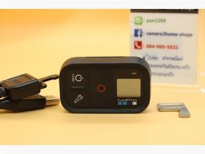 ขาย Gopro Smart Remote 2.0 สภาพพร้อมใช้งาน ทำงานเต็มระบบ พร้อมอุปกรณ์ สายชาร์จแท้   สามารถใช้งานร่วมกับกล้องได้หลายรุ่น