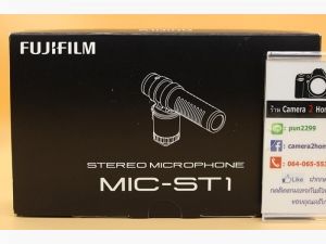 ขาย Fujifilm MIC-ST1 Stereo Microphone สภาพสวย เครื่องศูนย์ อุปกรณ์ครบกล่อง  อุปกรณ์และรายละเอียดของสินค้า 1.Fujifilm MIC-ST1 Stereo Microphone 2.คู่มือ 3.