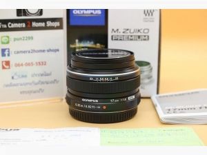 ขาย Lens Olympus M.Zuiko Digital 17mm F1.8(สีดำ) สภาพสวย เลนส์ศูนย์ มีประกันเพิ่มอีก3ปี ถึง 04-08-65 ไร้ฝ้า รา  ตัวหนังสือคมชัด อุปกรณ์ครบกล่อง  อุปกรณ์และ
