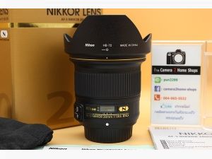 ขาย Lens Nikon AF-S NIKKOR 20mm F1.8 G ED ประกันศูนย์ มีประกันเพิ่ม3ปี ถึง 15-2-65 สภาพใหม่มาก ไร้ฝุ่น ฝ้า รา ตัวหนังสือคมชัด อุปกรณ์ครบกล่อง  อุปกรณ์และรา