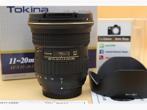 ขายTokina AT-X 11-20mm F2.8 Pro DX  (for Nikon) สภาพสวย อดีตประกันศูนย์ ไร้ฝ้า รา ตัวหนังสือคมชัด อุปกรณ์ครบกล่อง  อุปกรณ์และรายละเอียดของสินค้า 1.Tokina A