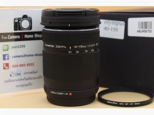 ขาย Lens Olympus 40-150mm (สีดำ) สภาพสวยใหม่ อดีตประกันศูนย์ ไร้ฝ้า รา อุปกรณ์พร้อมกล่อง  อุปกรณ์และรายละเอียดของสินค้า 1.Lens Olympus 40-150mm (สีดำ) 2.Fi