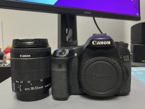 Canon EOS 70D + เลนส์ 18-55 stm อดีตประกันศูนย์ ชัตเตอร์ 34000+ 