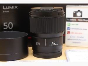 ขาย Lens Panasonic Lumix S 50mm f1.8 เลนส์ศูนย์ สภาพสวยใหม่ ไร้ฝ้า รา อุปกรณ์ครบกล่อง  อุปกรณ์และรายละเอียดของสินค้า 1.Lens Panasonic Lumix S 50mm f1.8  2.
