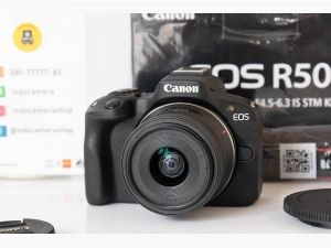 Canon EOS R50 พร้อมเลนส์ RF-S18-45mm สภาพใหม่ มีประกันศูนย์